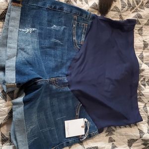 Pinkblush maternity shorts size large